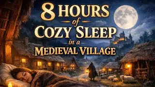 A Quiet Day in a Medieval English Village | Calm History to Fall Asleep
