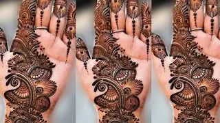 Simple Mehndi Design 2022 ll Easy Arbic Mehndi For Begginers ll Mehendi design pic ll Bridal mehndi