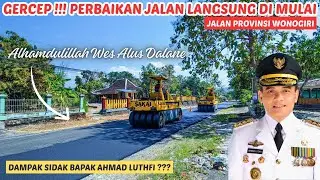 Viral‼️ Kondisi Terkini Jalan raya Provinsi |  Wonogiri