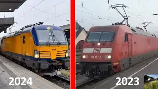 Tschüss Baureihe 101, Hallo Vectron! Neue Loks an den Amsterdamer ICs, in Hamm(Westf.) Hbf