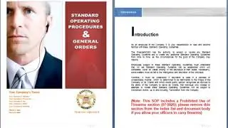 Standard Operating Procedures for Security Business   Security Guard Company SOP