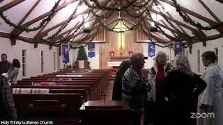 Holy Trinity Lutheran Church's Zoom Meeting Christmas Eve Service