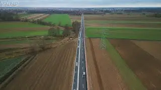 Wyremontowana droga Kozienice - Dąbrówki.