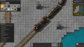 Factorio Поезд Разгон Скорость!