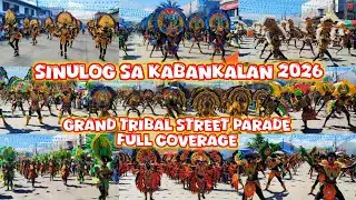 Sinulog sa Kabankalan 2026 - Full Coverage - Grand Tribal Street Parade 