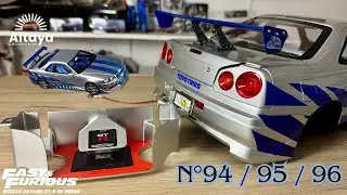 N&deg;94 & 95 & 96 Nissan Skyline GT-R by Brian O&rsquo;Connor! Altaya