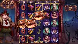 21bit Casino NEW Freak Out by Gamebeat | Trending Slots 2025 | Jackpot & Free Spins