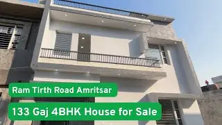 133 Gaj 5BHK House For sale on Ram Tirth Road Amritsar near Radha Swami Bhawan 