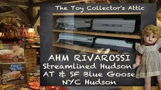AHM - Rivarossi Streamlined Hudsons - The Blue Goose - New York Central 