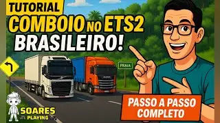 TUTORIAL: APRENDA A JOGAR COMBOIO NO ETS2 COM MAPA BRASILEIRO &mdash; PASSO A PASSO COMPLETO