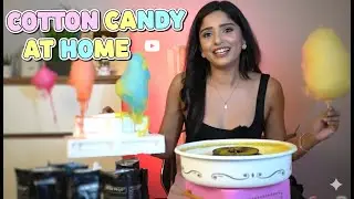 OMG! Trying Viral Cotton Candy Maker 🤩🤯 @ChillWithGeet