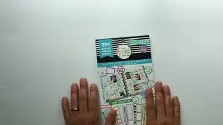 Colorful Boxes Sticker Book Flip Through