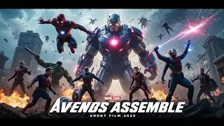 🎬 Avengers Assemble: Final Battle Against Ultron | Short Film 2025