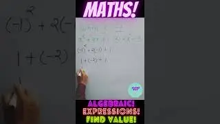 Polynomial ll Addition of Binomial ll Find the Value ll  #mathsfacts #multiplication #maths24by7