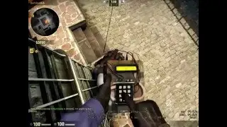 Floating bomb technique in INFERNO (CS GO)