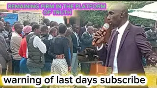 SIMAMA IMARA KATIKA MUSINGI WA KWELI (REMAINING FIRM ON THE PLATFORM)