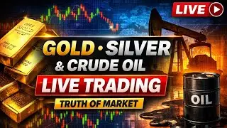 Silver Explosion? | XAGUSD LIVE Trading | Gold & Crude