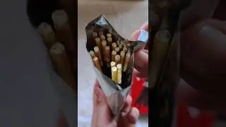 Pocky Sticks from Thailand. #pocky #thailand #pocky #chocolate #pretzels #gift #asmr #sticks #snacks