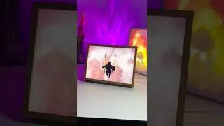 #AttackOnTitan #HangeZoe #AOTArt #AOTFanArt #AnimeLEDFrame #GlowingArt #EpicAnimeScenes #LightUpArt