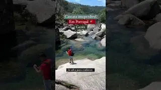 Cascata imperd&iacute;vel em Portugal na regi&atilde;o de Ger&ecirc;s. #dicas #viagem #ger&ecirc;s #portugal #turistando #rio