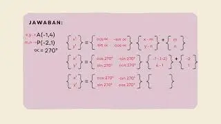 Matematika lanjut | Rotasi pada titik pusat | Ambar dwi Juliantika