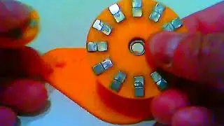 Magnet gear fidget spinner