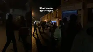 Flaming Tar Barrels at Ottery Saint Mary! #england #bonfire #travel #travelvlog #tradition #fun