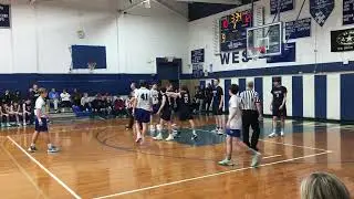 West Scranton Freshman vs Abington Heights 2nd qrt 1/20/2023