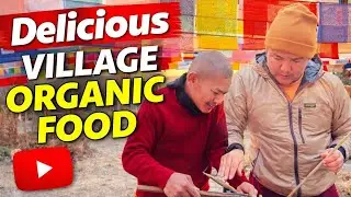 Organic village food ❣️😍