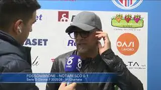 Fossombrone - Notaresco 0-1