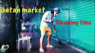Tibetan market Dehra Dun || cleaning  time || opening soon || 2020 ||Tibetan vlogger
