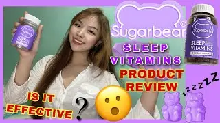 SUGAR BEAR SLEEP VITAMINS PRODUCT REVIEW, SUGAR BEAR SLEEP VITAMINS IS IT EFFECTIVE | Zanne Tries