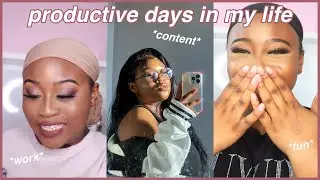 *somewhat* productive days in my life! content fails, twitter spaces, and MORE! | Kodi Ejiogu