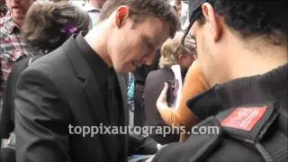 Will Estes - Signing Autographs at the Tribeca Film Festival in NYC