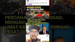 What a festive Christmas celebration in Jerusalem #apologet