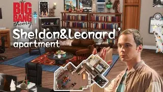 【Sheldon&leonard's公寓】'Bazinga！' 我把谢尔顿&莱纳德的房子搬进模拟人生了 模拟人生4 还原