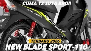 MOTOR BARU CUMA 12JUTA‼️NEW HONDA BLADE SPORT 2026 SIAP MENGASPAL #viral 