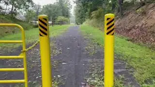 The return to H&BT Rail Trail.