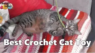 Лучшая игрушка для кошек крючком Учебник по вязанию крючком