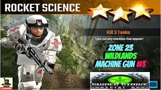 Campaign Zone 23 Wildlands Rocket Science Machine Gun mission #3 Sniper strike : special ops