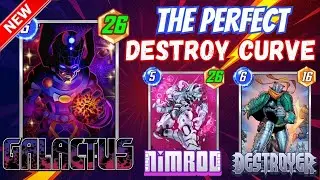 The Ultimate Destruction Deck | Galactaus & Nimrod Combo! 💀🔥 [Marvel Snap] #marvelsnap