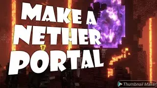 How to make a Nether Portal in Mastercraft?