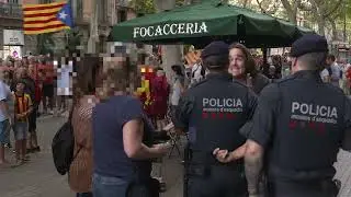 DIADA 2025: LOS MOSSOS PROTEGEN AL TERRORISTA CARLES SASTRE DE TERRA LIURE.