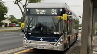 New Zealand/NZ Auckland Bus - 31: From Mangere Town Centre to Botany Town Centre (19.12.2025)