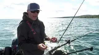 CATCHING Huge Lake Superior Trout with Lund Boats
