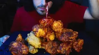 ASMR KFC Nashville Hot Fried Chicken WINGS 닭 튀김 (Crunchy Eating ) No Talking | Nomnomsammieboy HD