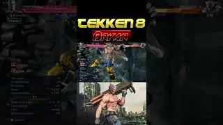 Tekken 8 - Bryan Fury Rare Brutal Combo !