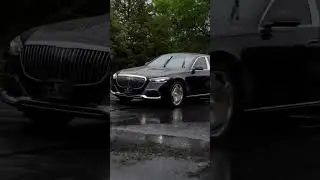 Armored 2023 Mercedes Maybach Motorcade moves by Alpine #mercedes #benz #maybach #armored
