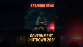 🔴 Government Shutdown 2025: U.S. Capitol in Crisis