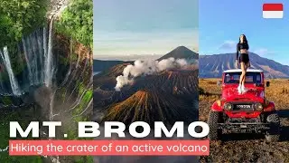 Mt Bromo Sunrise | Inside the crater of a volcano in Java indonesia